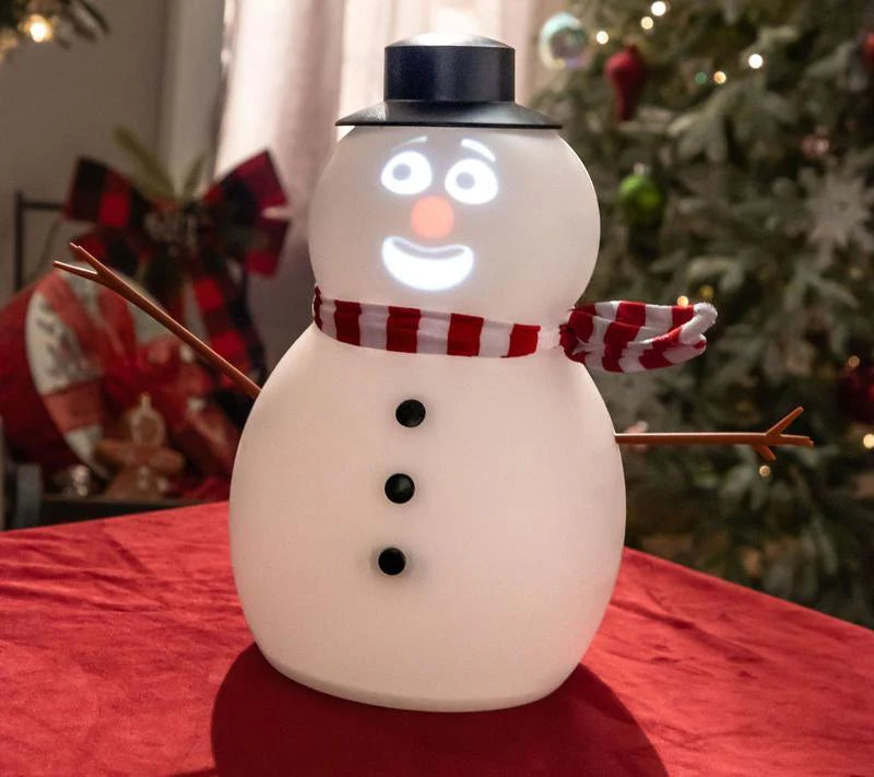 ☃️🎄Animated Singing Snowman with Music & Jokes🎁❄️