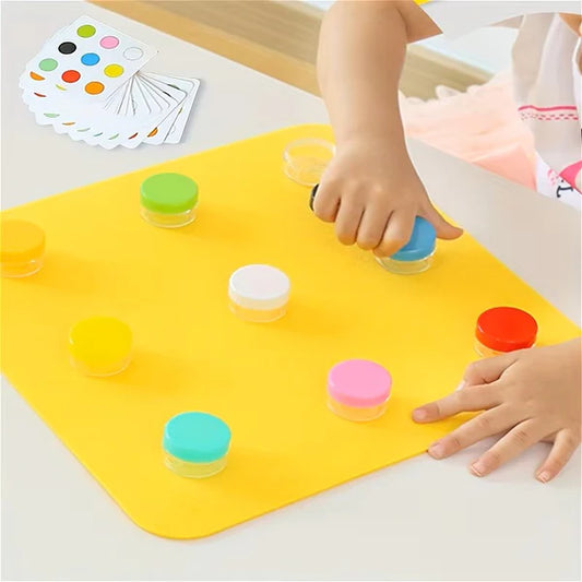 1-Set Felt Color Matching Toy