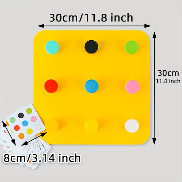 1-Set Felt Color Matching Toy